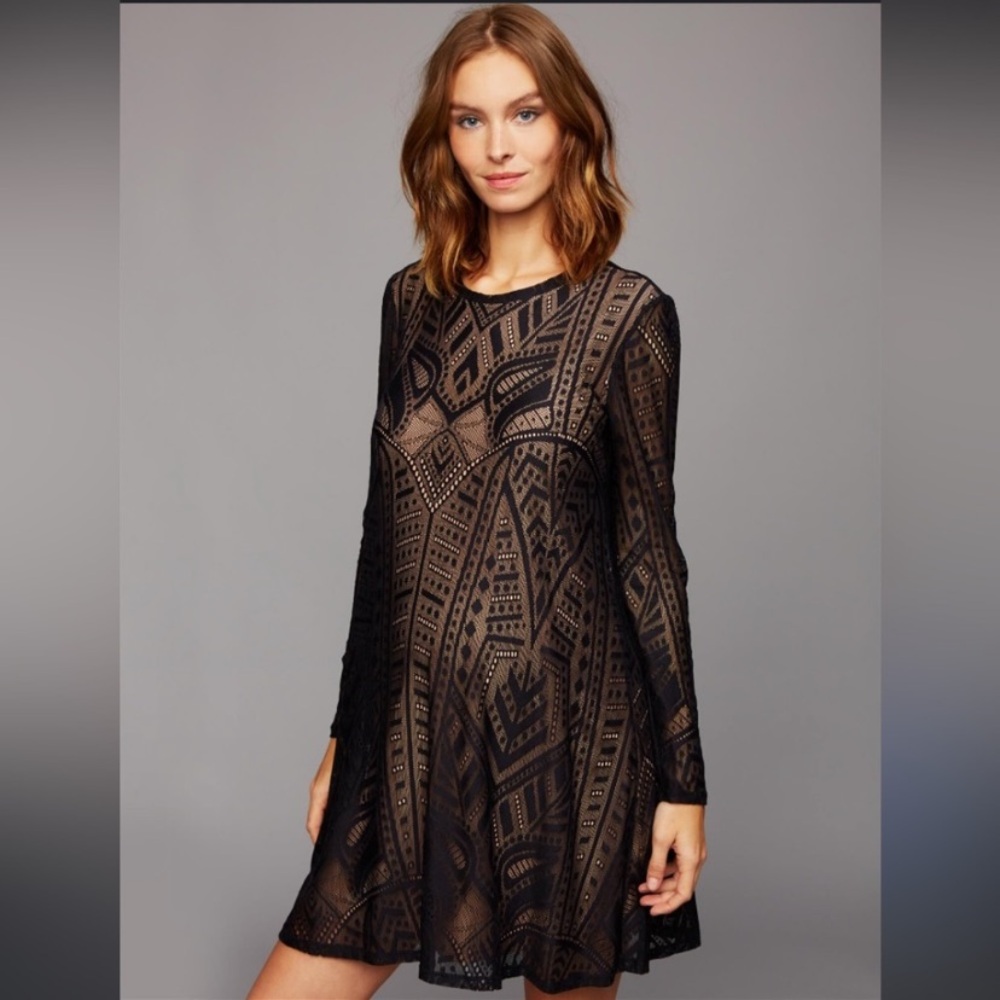 BCBG by Max Azria lace dress - maternity.